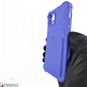 Anti-Shock dėklas su kišenėle - šviesiai violetinis (Apple Iphone 12 Pro) Anti-Shock dėklas su kišenėle - šviesiai violetinis (Apple Iphone 12 Pro)
